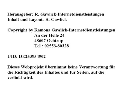 welsh-cob.net Impressum